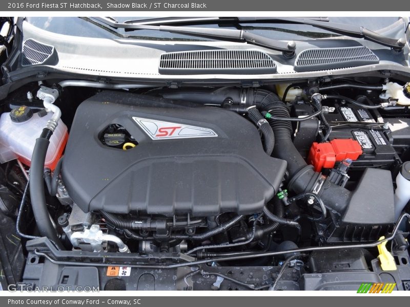 Shadow Black / ST Charcoal Black 2016 Ford Fiesta ST Hatchback