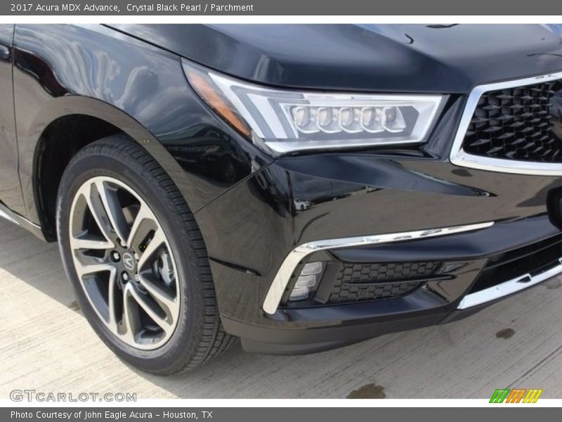 Crystal Black Pearl / Parchment 2017 Acura MDX Advance