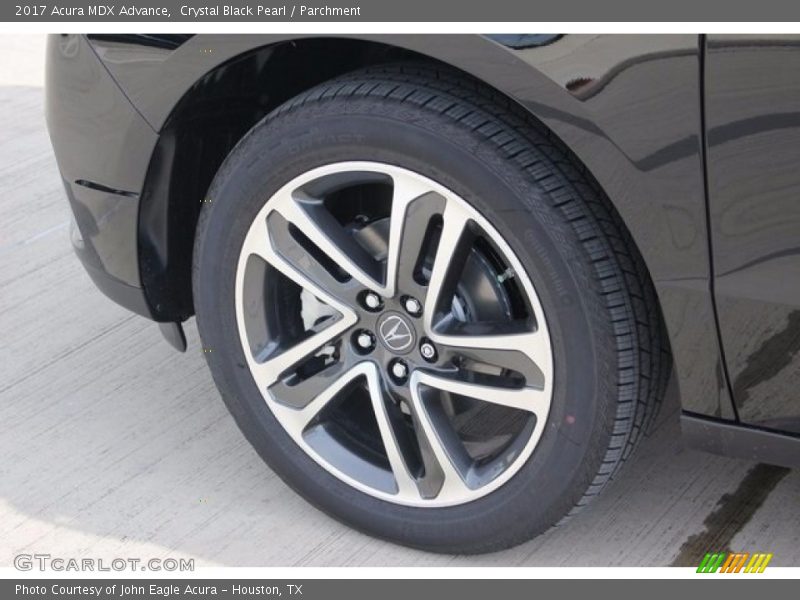 Crystal Black Pearl / Parchment 2017 Acura MDX Advance