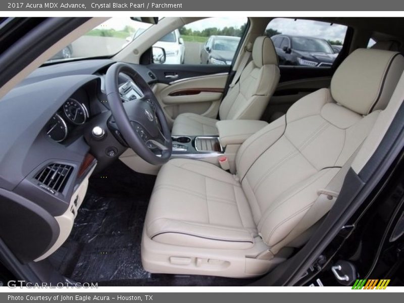Crystal Black Pearl / Parchment 2017 Acura MDX Advance