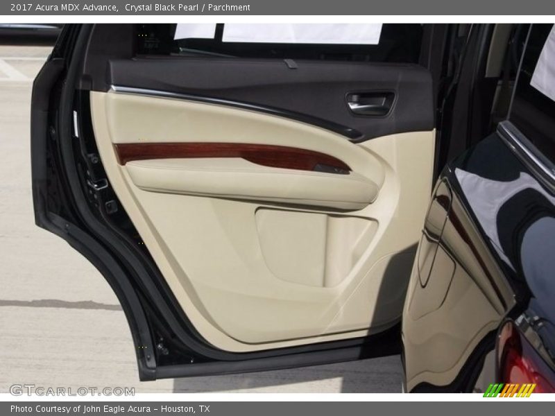Crystal Black Pearl / Parchment 2017 Acura MDX Advance