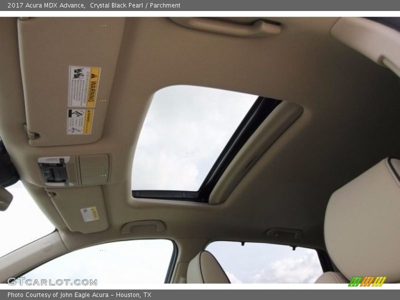 Crystal Black Pearl / Parchment 2017 Acura MDX Advance