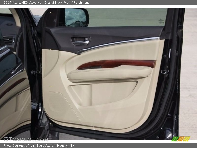 Crystal Black Pearl / Parchment 2017 Acura MDX Advance