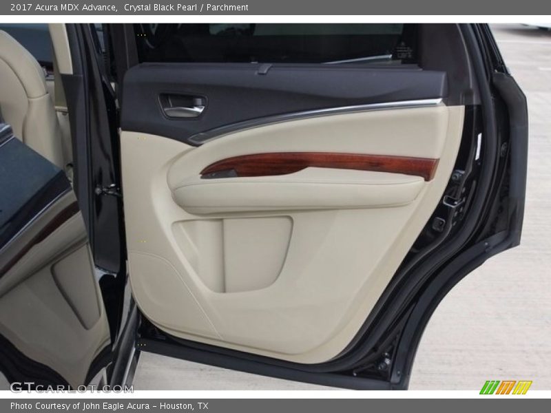 Crystal Black Pearl / Parchment 2017 Acura MDX Advance