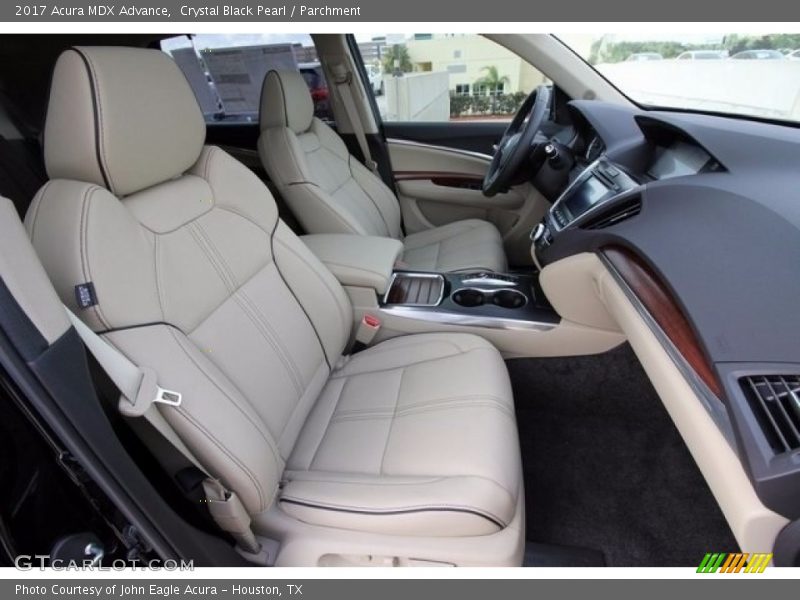 Crystal Black Pearl / Parchment 2017 Acura MDX Advance