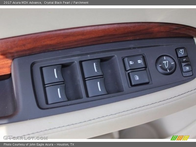 Crystal Black Pearl / Parchment 2017 Acura MDX Advance