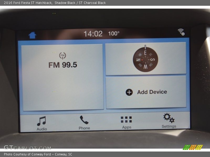 Shadow Black / ST Charcoal Black 2016 Ford Fiesta ST Hatchback