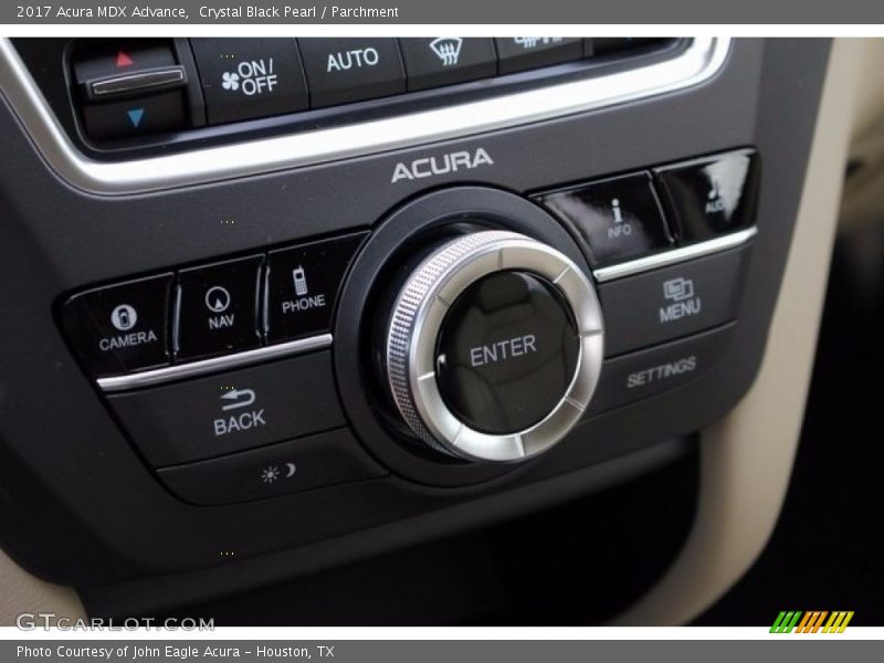 Crystal Black Pearl / Parchment 2017 Acura MDX Advance