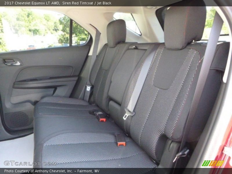 Siren Red Tintcoat / Jet Black 2017 Chevrolet Equinox LT AWD