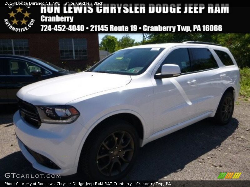 White Knuckle / Black 2017 Dodge Durango GT AWD