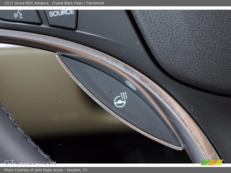 Crystal Black Pearl / Parchment 2017 Acura MDX Advance
