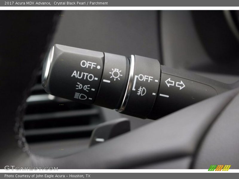 Crystal Black Pearl / Parchment 2017 Acura MDX Advance