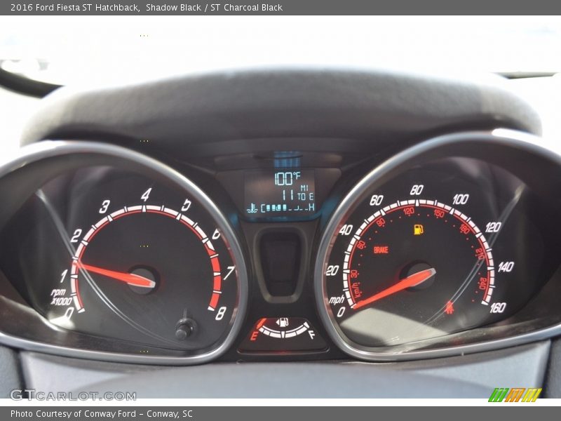 Shadow Black / ST Charcoal Black 2016 Ford Fiesta ST Hatchback