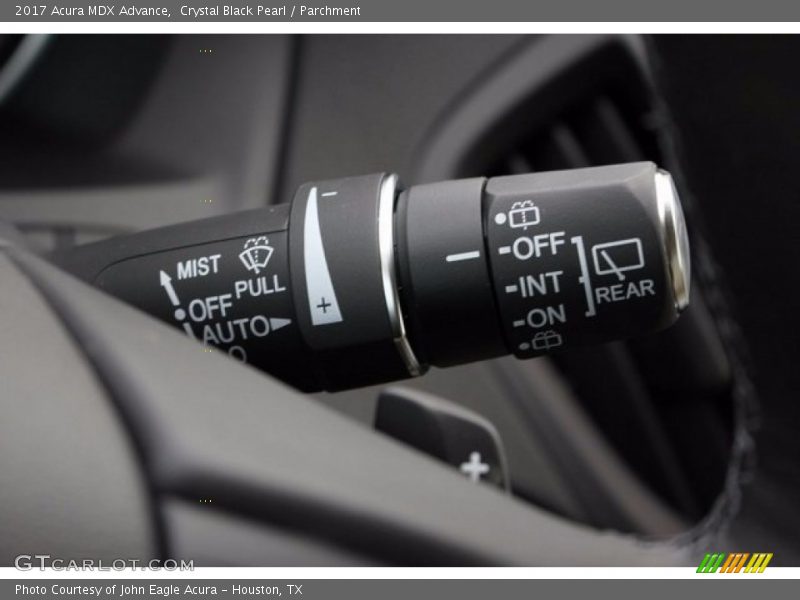Crystal Black Pearl / Parchment 2017 Acura MDX Advance