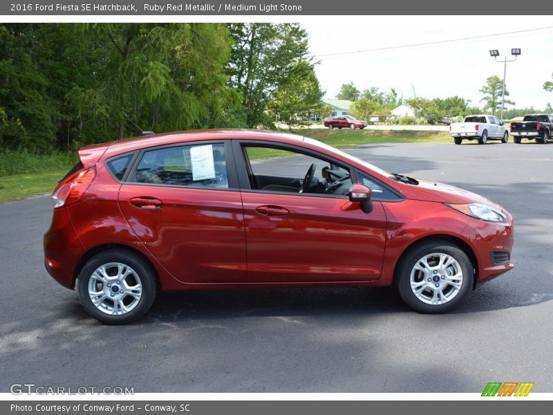  2016 Fiesta SE Hatchback Ruby Red Metallic