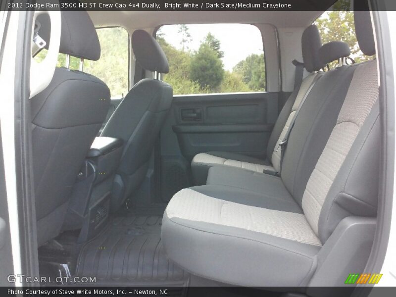 Bright White / Dark Slate/Medium Graystone 2012 Dodge Ram 3500 HD ST Crew Cab 4x4 Dually
