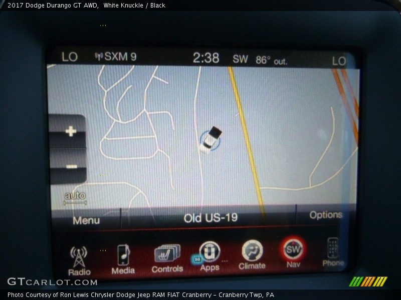 White Knuckle / Black 2017 Dodge Durango GT AWD