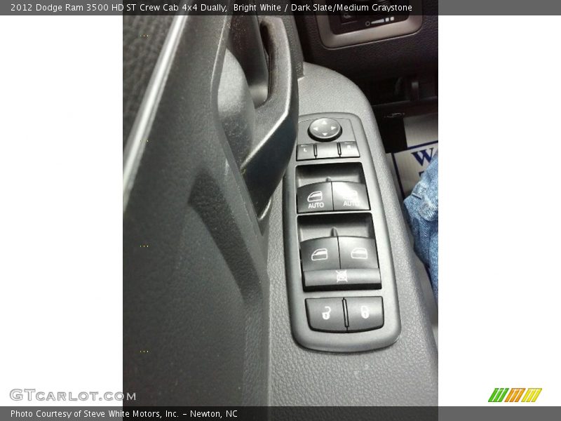 Bright White / Dark Slate/Medium Graystone 2012 Dodge Ram 3500 HD ST Crew Cab 4x4 Dually