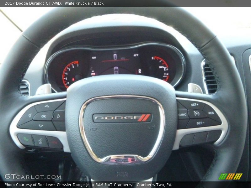 White Knuckle / Black 2017 Dodge Durango GT AWD