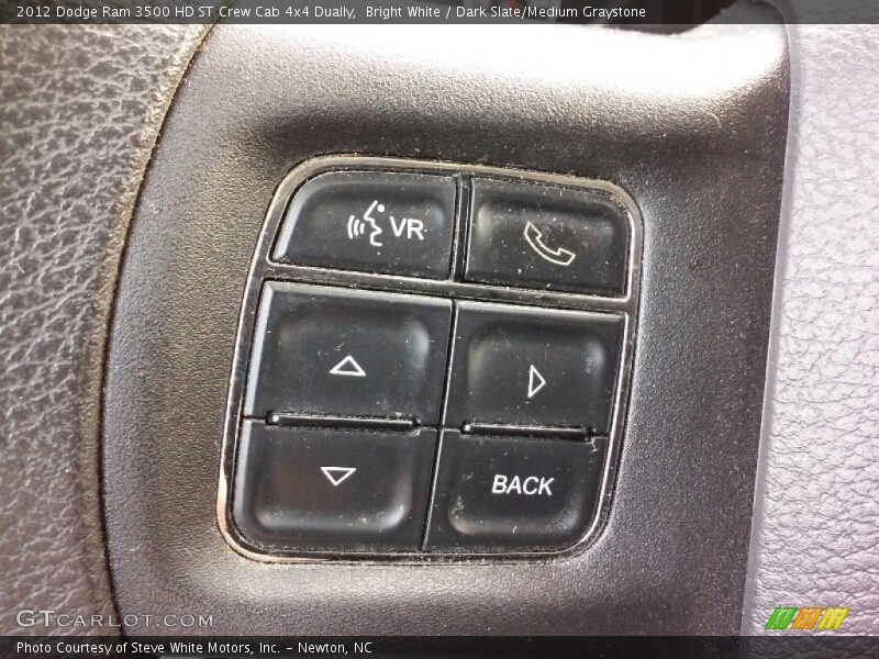 Bright White / Dark Slate/Medium Graystone 2012 Dodge Ram 3500 HD ST Crew Cab 4x4 Dually