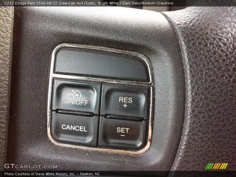 Bright White / Dark Slate/Medium Graystone 2012 Dodge Ram 3500 HD ST Crew Cab 4x4 Dually