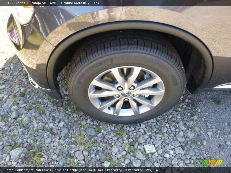 Granite Metallic / Black 2017 Dodge Durango SXT AWD