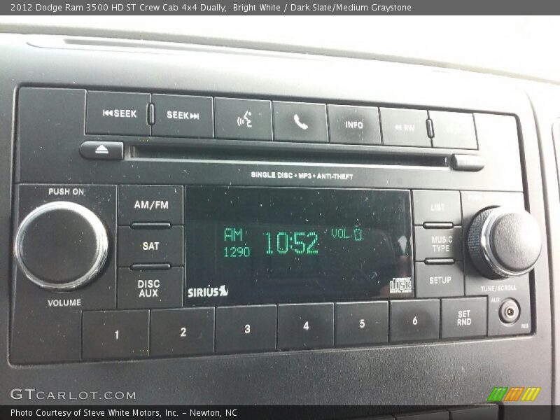 Bright White / Dark Slate/Medium Graystone 2012 Dodge Ram 3500 HD ST Crew Cab 4x4 Dually