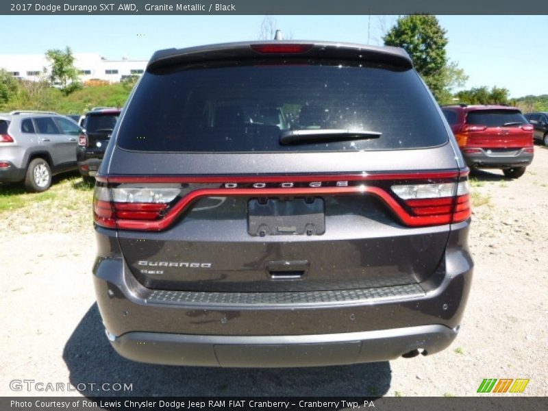 Granite Metallic / Black 2017 Dodge Durango SXT AWD