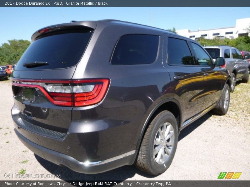 Granite Metallic / Black 2017 Dodge Durango SXT AWD