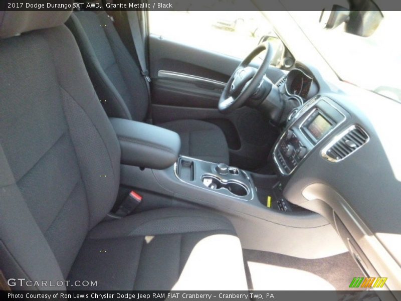 Granite Metallic / Black 2017 Dodge Durango SXT AWD