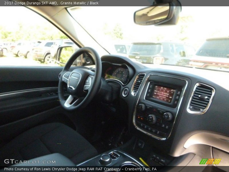 Granite Metallic / Black 2017 Dodge Durango SXT AWD