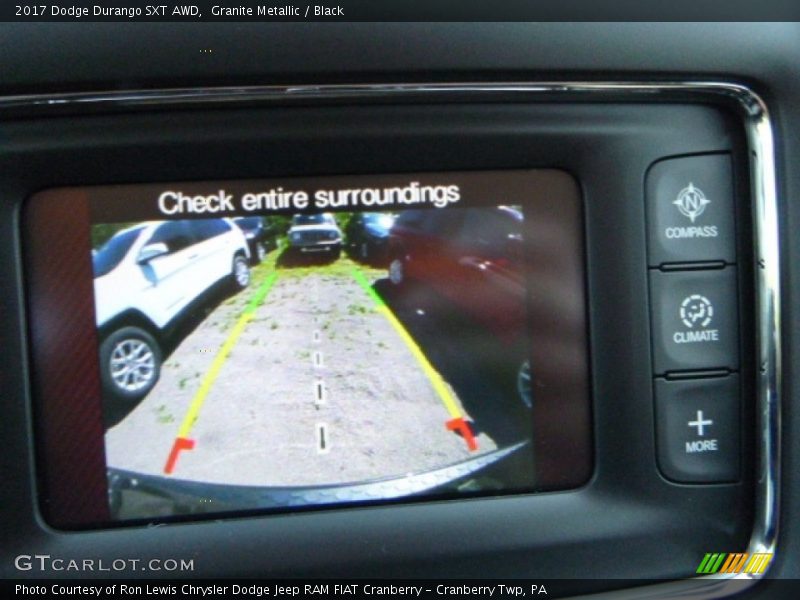Granite Metallic / Black 2017 Dodge Durango SXT AWD
