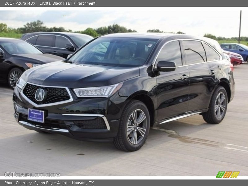 Crystal Black Pearl / Parchment 2017 Acura MDX