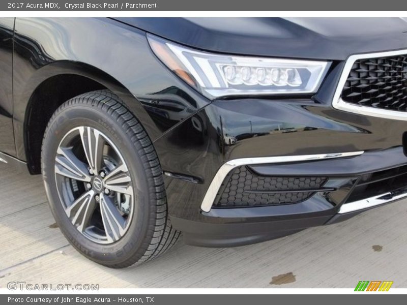 Crystal Black Pearl / Parchment 2017 Acura MDX