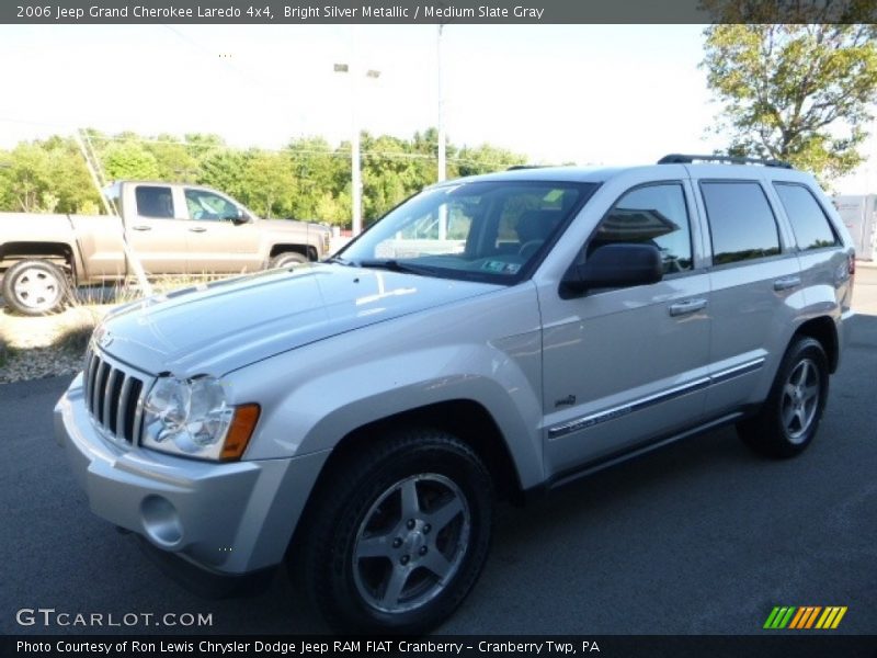 Bright Silver Metallic / Medium Slate Gray 2006 Jeep Grand Cherokee Laredo 4x4