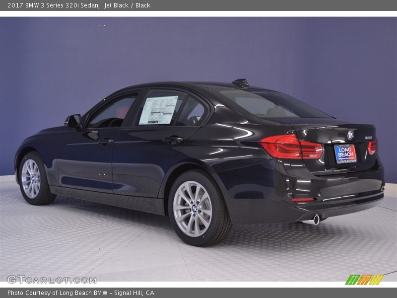 Jet Black / Black 2017 BMW 3 Series 320i Sedan