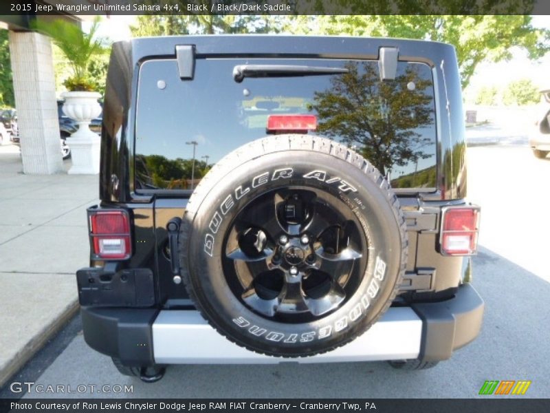 Black / Black/Dark Saddle 2015 Jeep Wrangler Unlimited Sahara 4x4