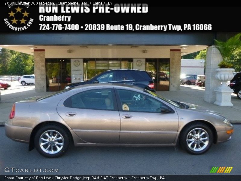 Champagne Pearl / Camel/Tan 2000 Chrysler 300 M Sedan