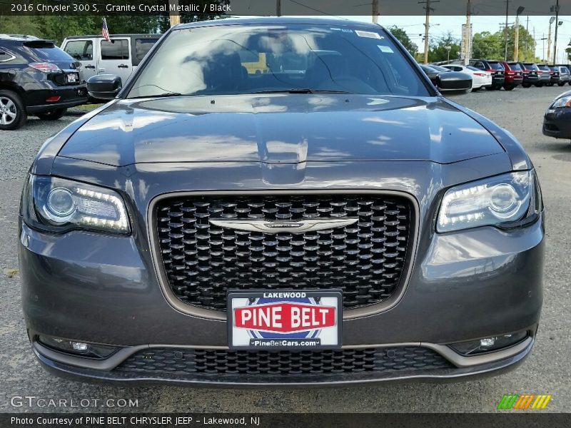 Granite Crystal Metallic / Black 2016 Chrysler 300 S