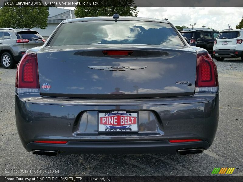 Granite Crystal Metallic / Black 2016 Chrysler 300 S