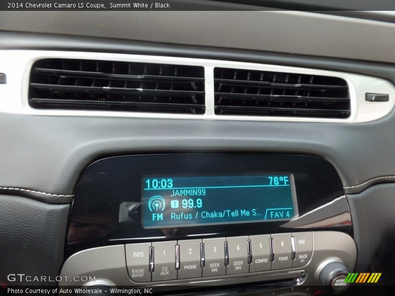 Summit White / Black 2014 Chevrolet Camaro LS Coupe