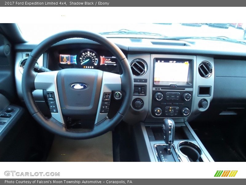 Dashboard of 2017 Expedition Limited 4x4