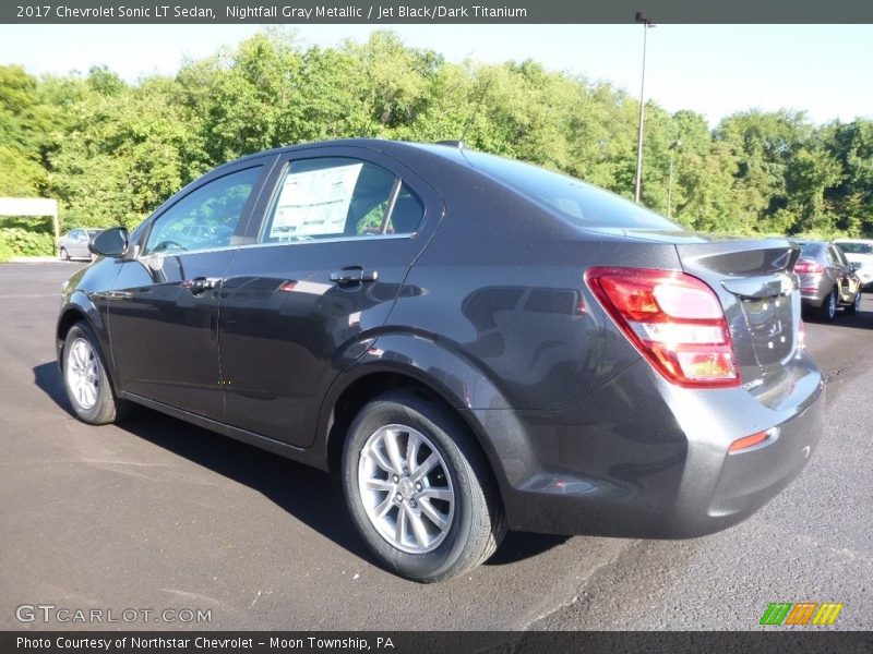  2017 Sonic LT Sedan Nightfall Gray Metallic