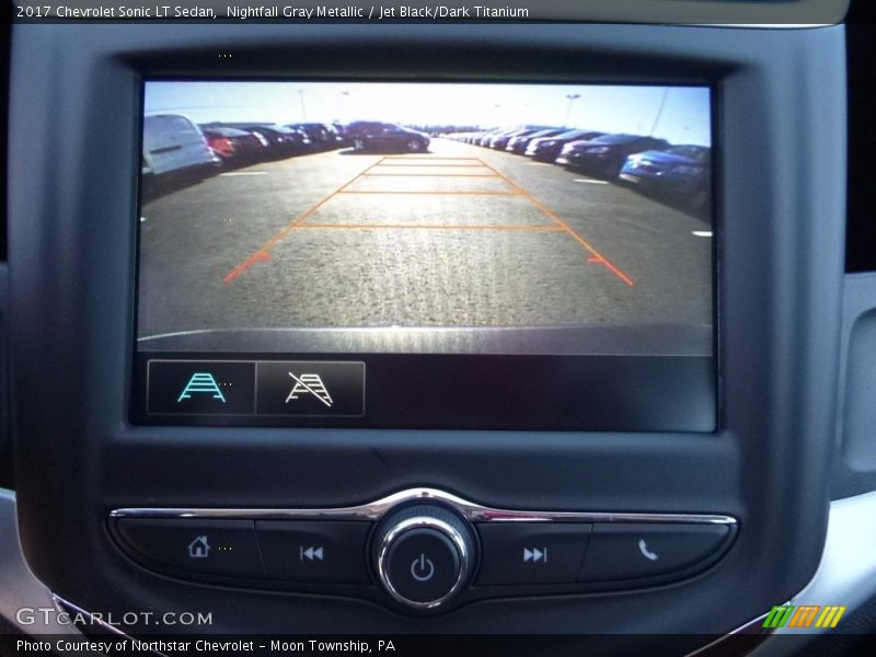 Nightfall Gray Metallic / Jet Black/Dark Titanium 2017 Chevrolet Sonic LT Sedan