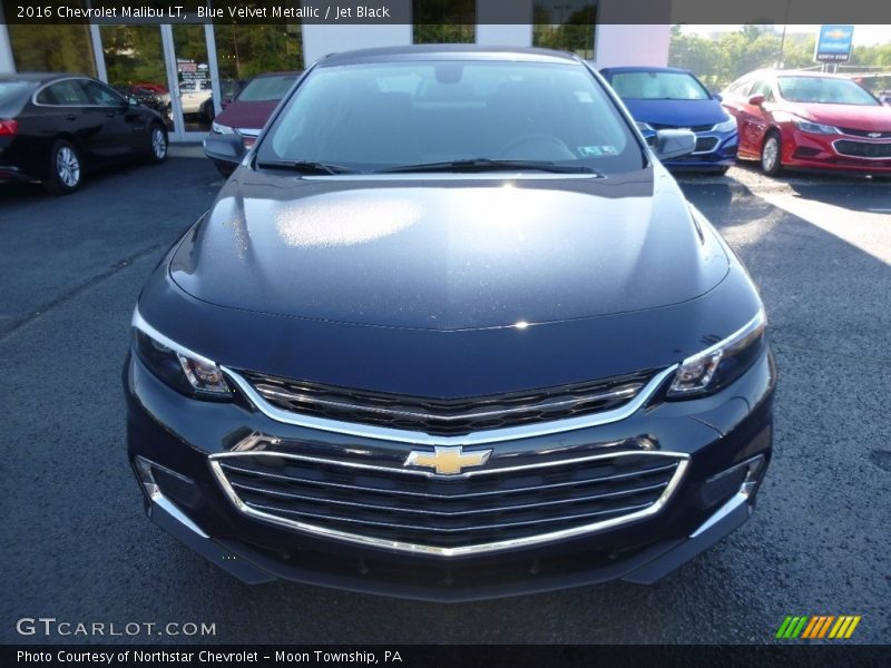 Blue Velvet Metallic / Jet Black 2016 Chevrolet Malibu LT
