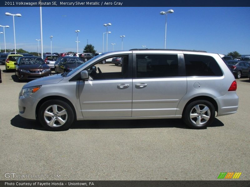 Mercury Silver Metallic / Aero Gray 2011 Volkswagen Routan SE