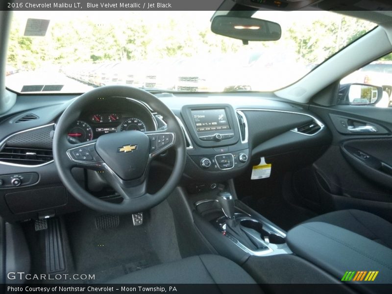 Blue Velvet Metallic / Jet Black 2016 Chevrolet Malibu LT