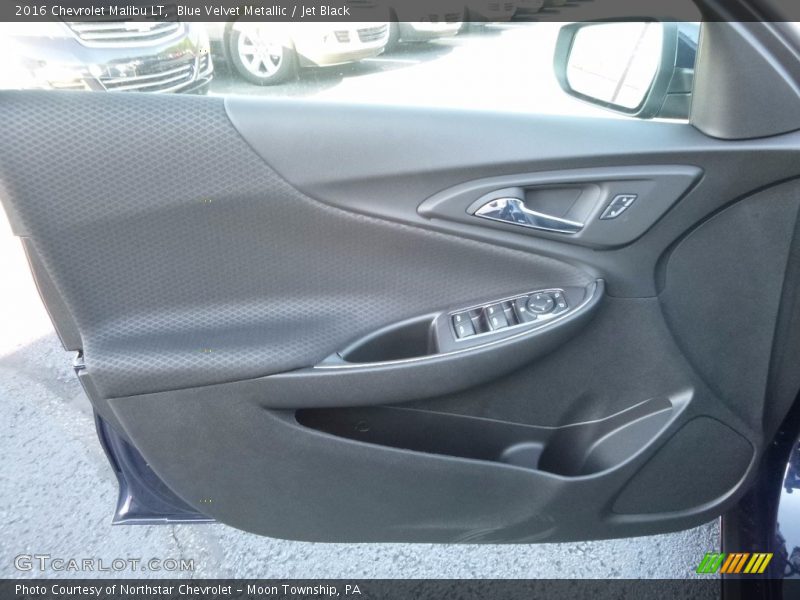 Blue Velvet Metallic / Jet Black 2016 Chevrolet Malibu LT