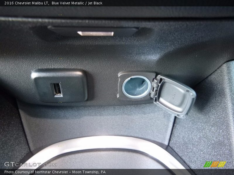 Blue Velvet Metallic / Jet Black 2016 Chevrolet Malibu LT