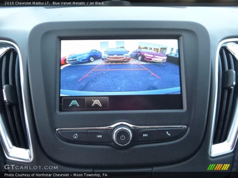 Blue Velvet Metallic / Jet Black 2016 Chevrolet Malibu LT